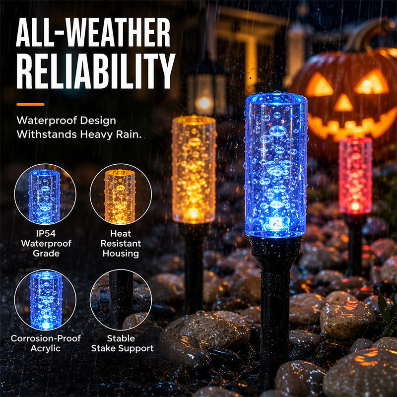⏳🔥LIMITED-TIME 50% OFF! ⏰✨ Solar Bubble Pathway Light – Auto On/Off, Decorative, Weatherproof 🌙☀️