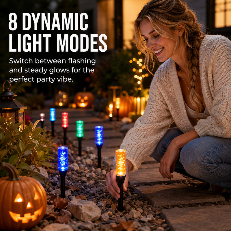 ⏳🔥LIMITED-TIME 50% OFF! ⏰✨ Solar Bubble Pathway Light – Auto On/Off, Decorative, Weatherproof 🌙☀️