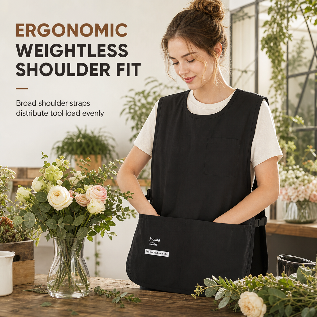 ⏳Time-Limited Special⏰Waterproof and Oilproof Kitchen Vest Apron Breathable Sleeveless Workwear for Catering and Food Service