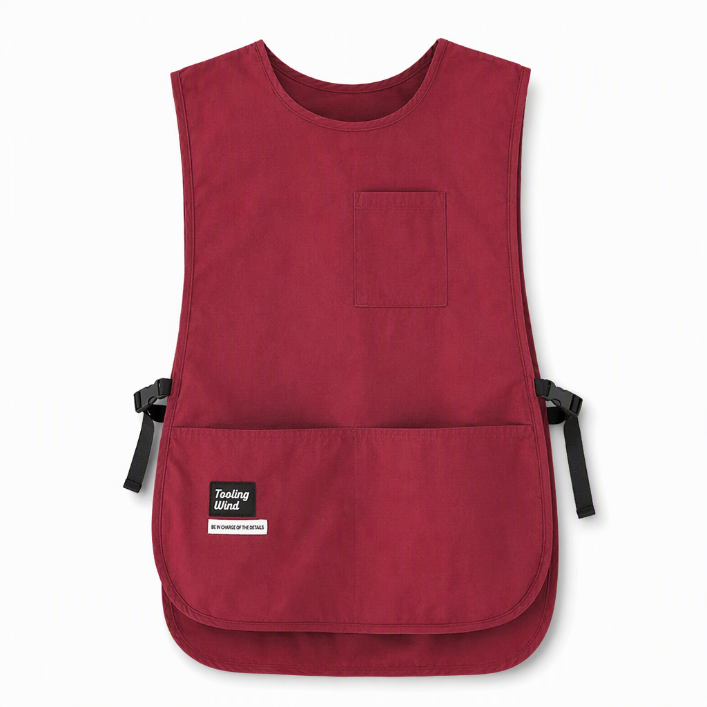 ⏳Time-Limited Special⏰Waterproof and Oilproof Kitchen Vest Apron Breathable Sleeveless Workwear for Catering and Food Service