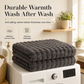Soft Rabbit Plush and Milk Velvet Fitted Sheet Mattress Cover Dustproof Mattress Protector