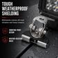 1 Pair Car Engine Hood LED Light Bar Mounting Brackets Clamp Holders for Work Lights Modification