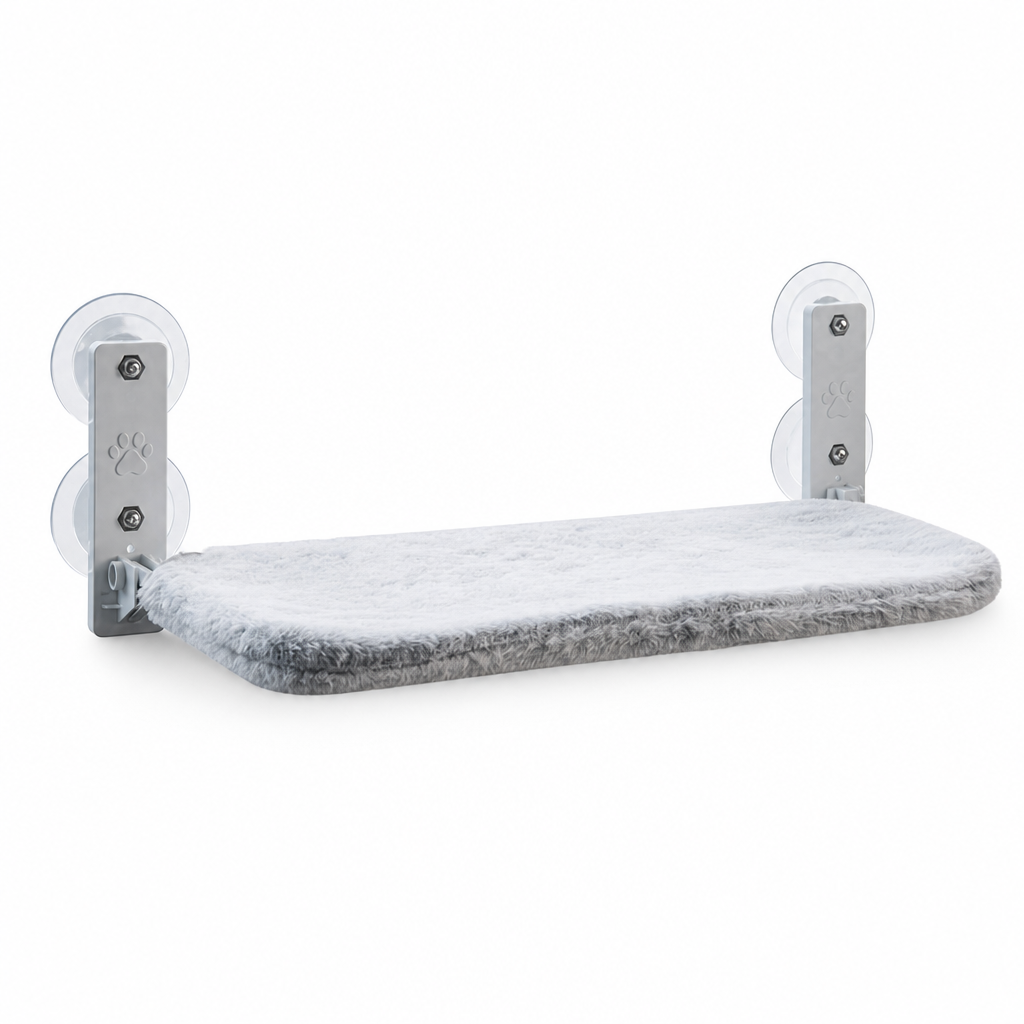 Foldable Cat Window Hammock Hanging Cat Bed with Strong Suction Cups for Glass Windows and Balcony