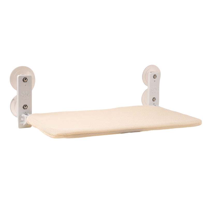 Foldable Cat Window Hammock Hanging Cat Bed with Strong Suction Cups for Glass Windows and Balcony