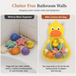 🛁 Save 50%! 🐻 Bath Toy Organizer – Mesh bag, suction cups & cute design ✨