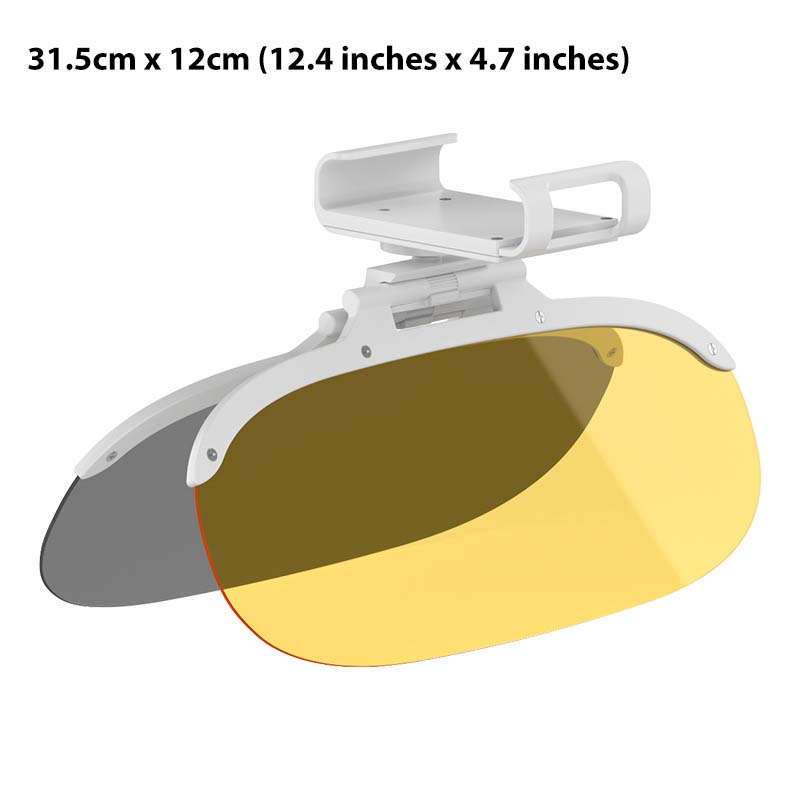 ☀️ LIMITED-TIME 50% OFF! 🌙 Anti-Glare Car Sun Visor Extender – Day & Night Dual Lens, 360° Rotatable ✨