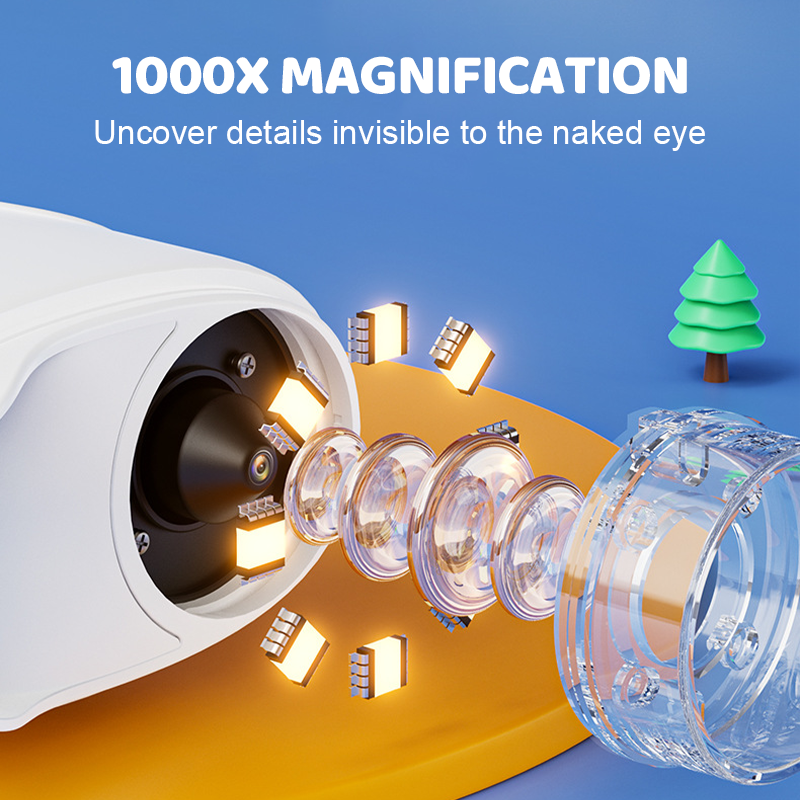 Handheld Pocket Microscope for Kids