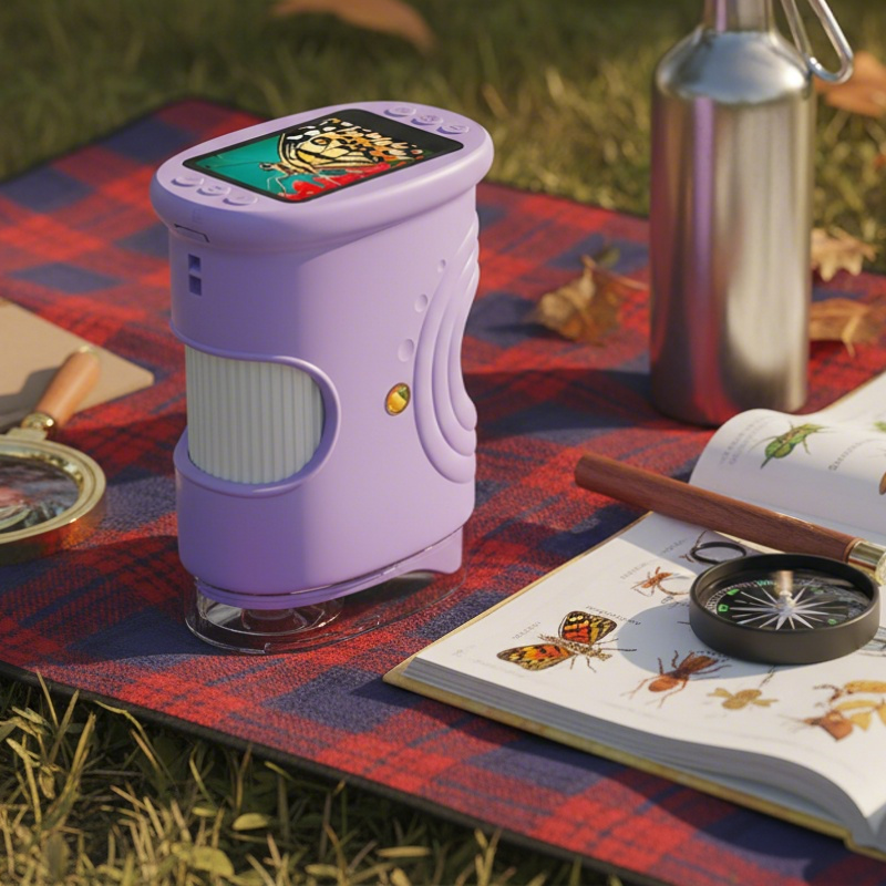 Handheld Pocket Microscope for Kids
