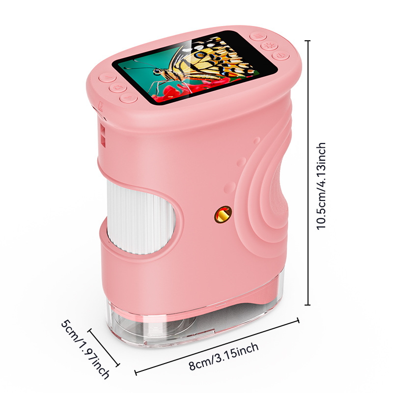 Handheld Pocket Microscope for Kids
