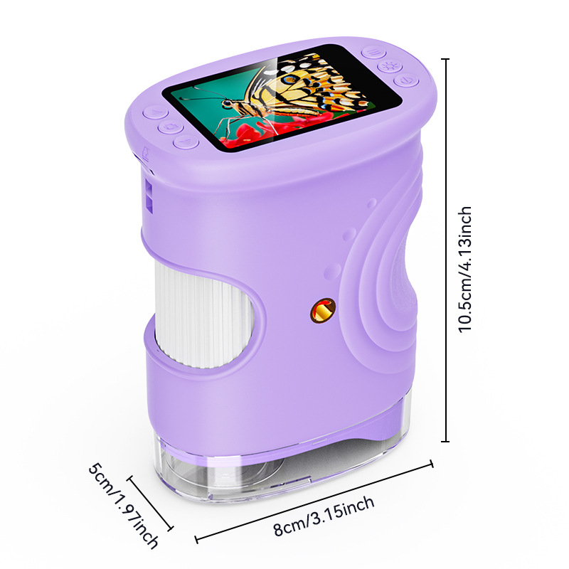 Handheld Pocket Microscope for Kids