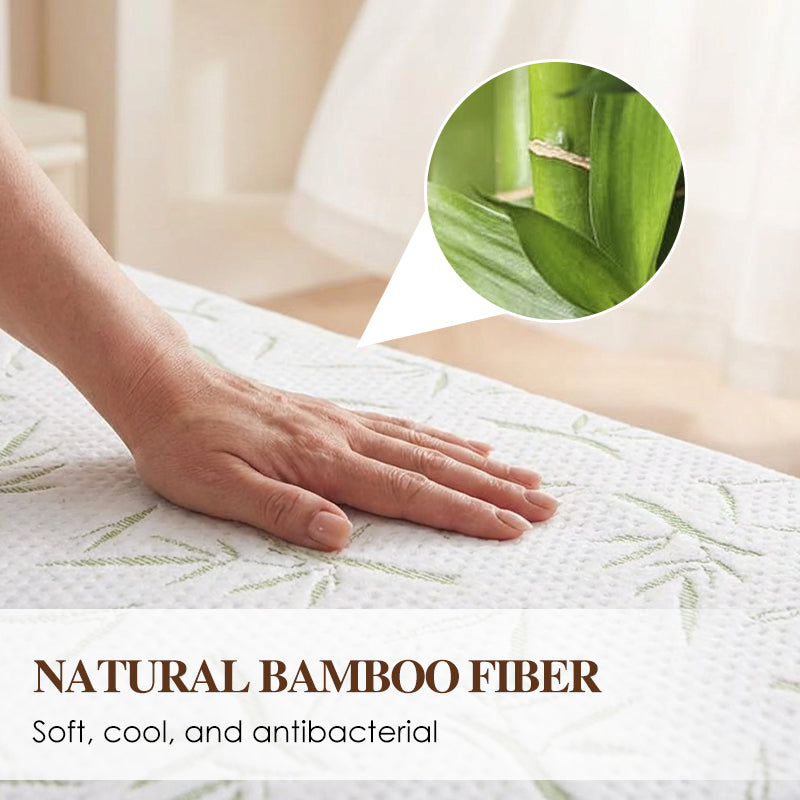 🛏️ Bamboo Fibre Waterproof Mattress Protector – Stay Dry, Fresh & Comfortable Night After Night ✨