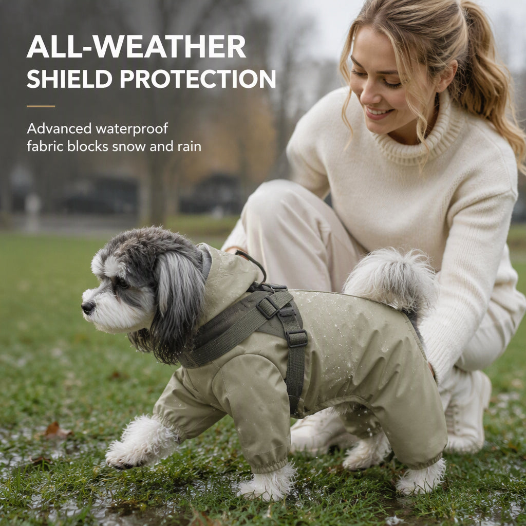 🐶 50% OFF! 🧥 Warm Padded Dog Coat – Waterproof & windproof winter comfort ✨
