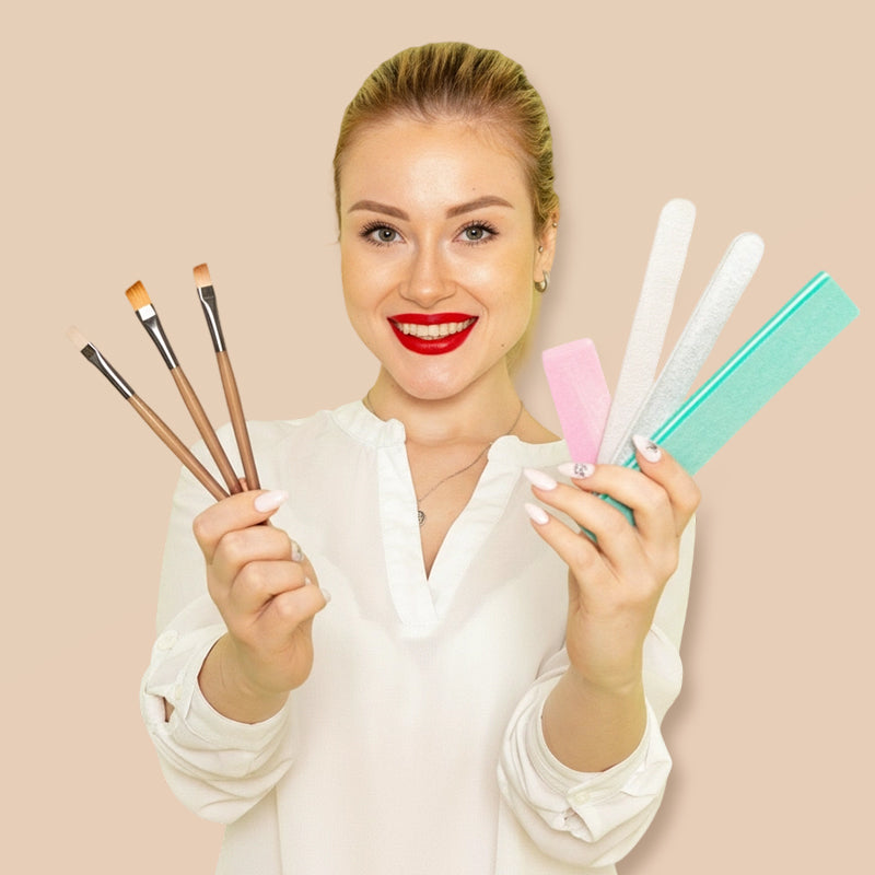 9PCS Acrylic Art Brush Set