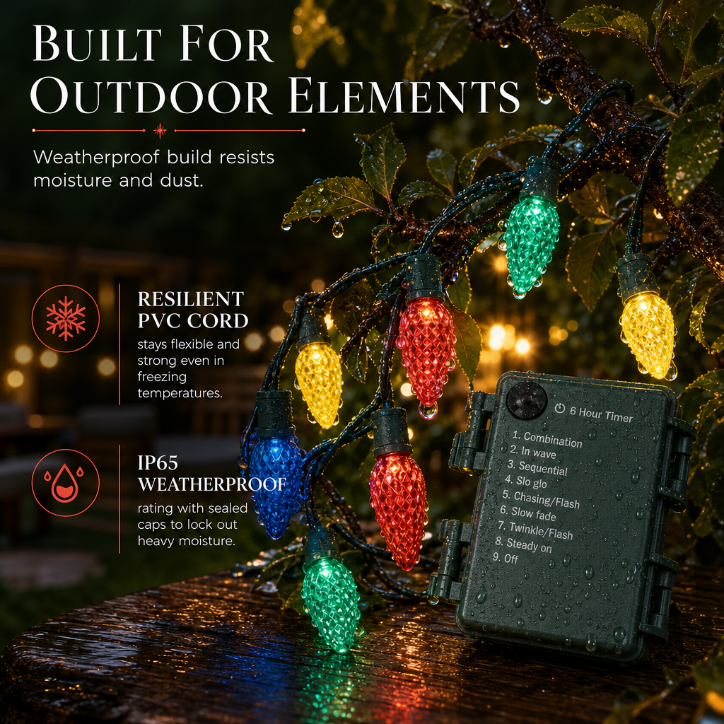 🍓 50% OFF! ✨ Strawberry String Lights – Battery, 8 modes & festive decor ✨