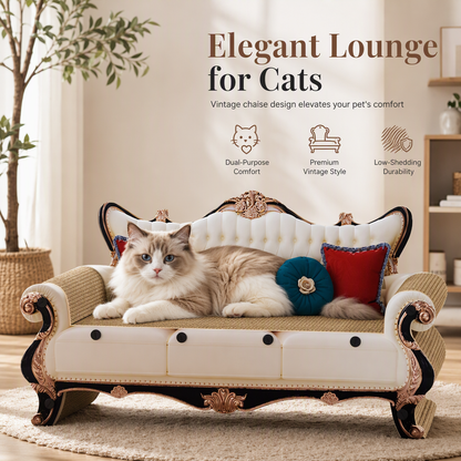 Extra Large Corrugated Cardboard Cat Scratcher Lounge Bed Durable 2 in 1 Cat Nest Sofa and Scratching Board