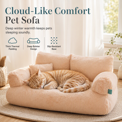 Warm Winter Pet Bed Soft Cat Sofa and Dog Bed Cushion for Cats and Dogs