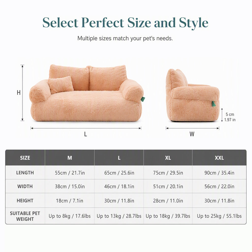 Warm Winter Pet Bed Soft Cat Sofa and Dog Bed Cushion for Cats and Dogs