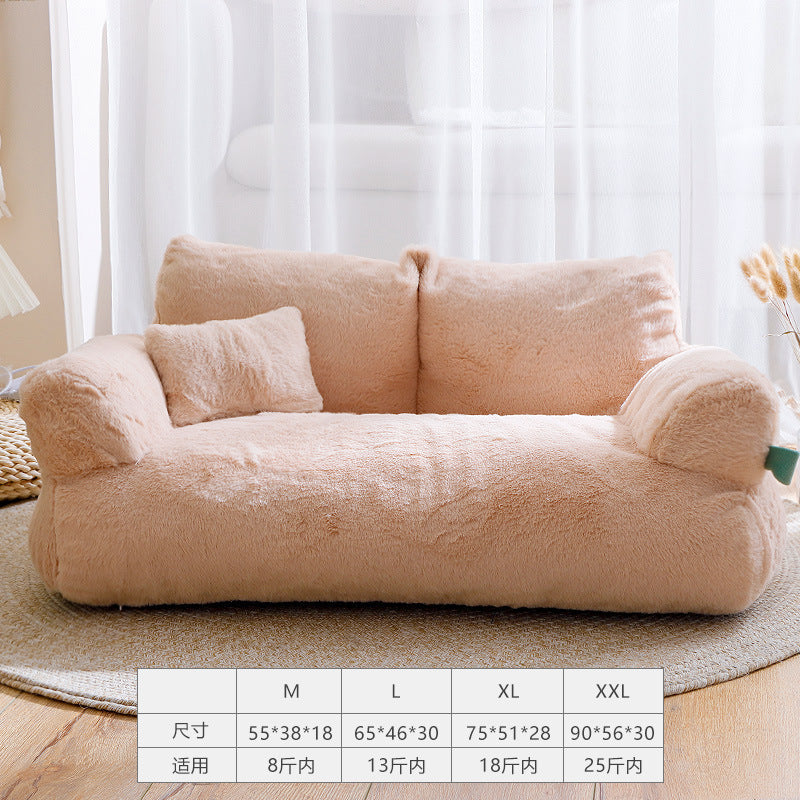 Warm Winter Pet Bed Soft Cat Sofa and Dog Bed Cushion for Cats and Dogs