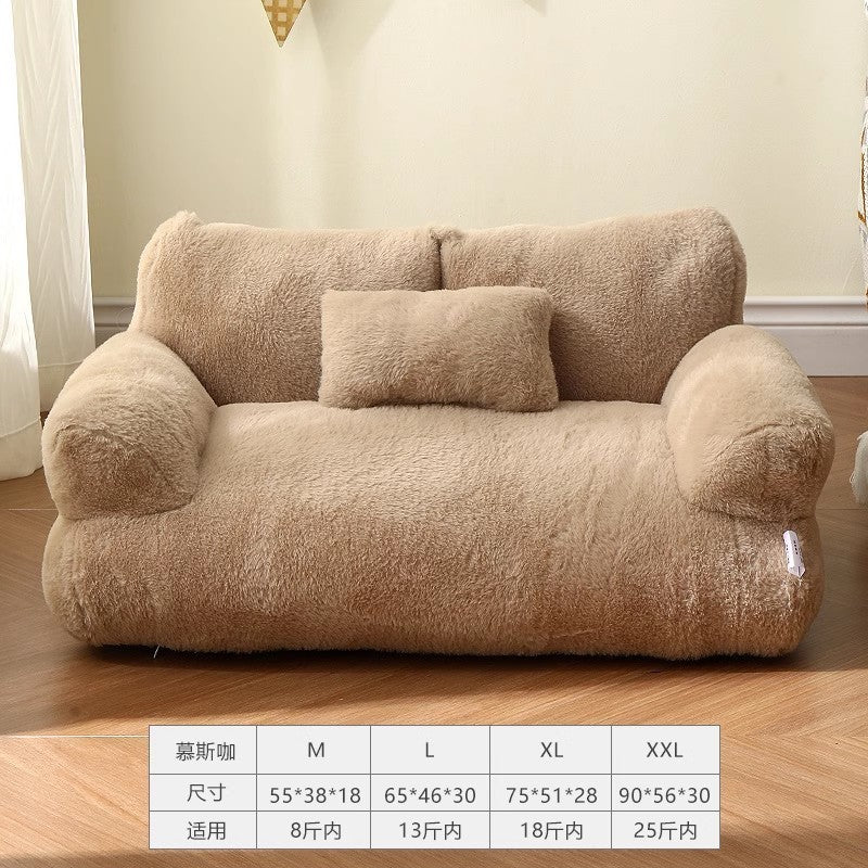 Warm Winter Pet Bed Soft Cat Sofa and Dog Bed Cushion for Cats and Dogs