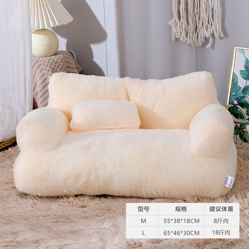 Warm Winter Pet Bed Soft Cat Sofa and Dog Bed Cushion for Cats and Dogs