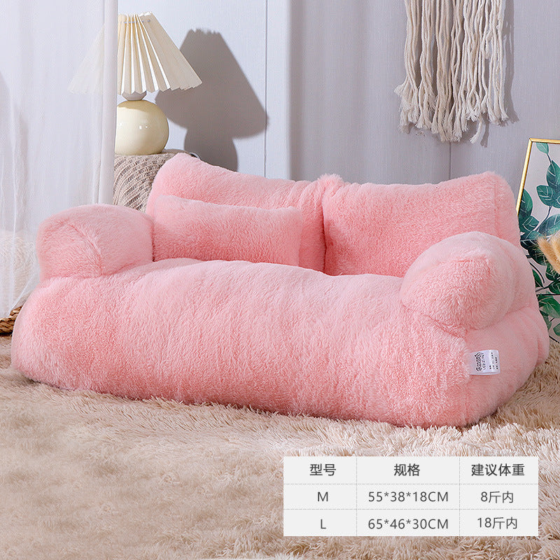 Warm Winter Pet Bed Soft Cat Sofa and Dog Bed Cushion for Cats and Dogs