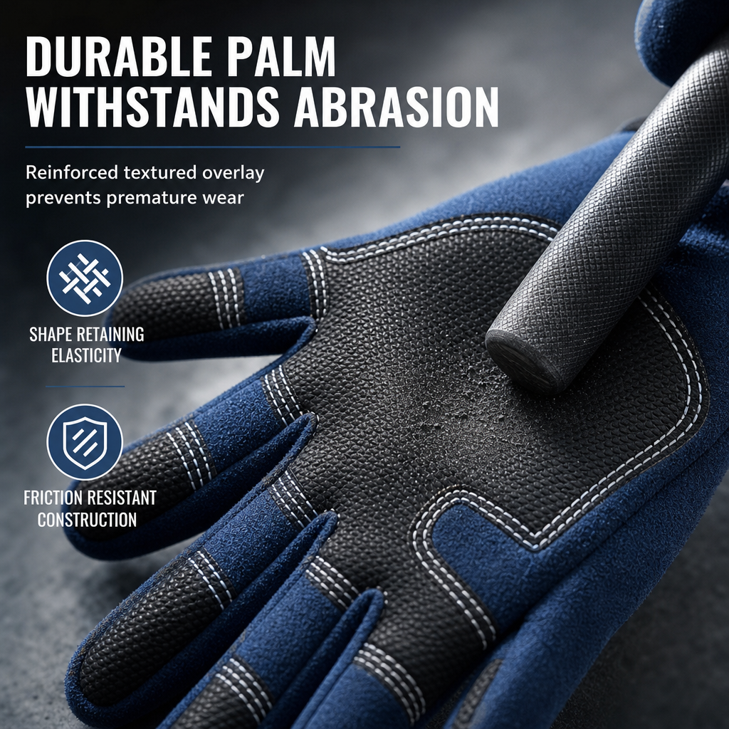 Winter Waterproof Windproof Warm Lined Outdoor Sports Gloves with Zipper for Cycling Hiking and Skiing