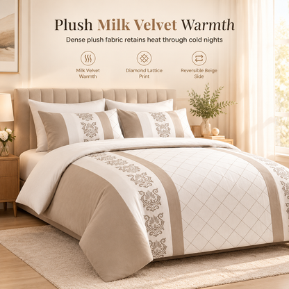 🌸 50% OFF NOW! 🌸Winter Warm 3 Piece Comforter Bedding Set