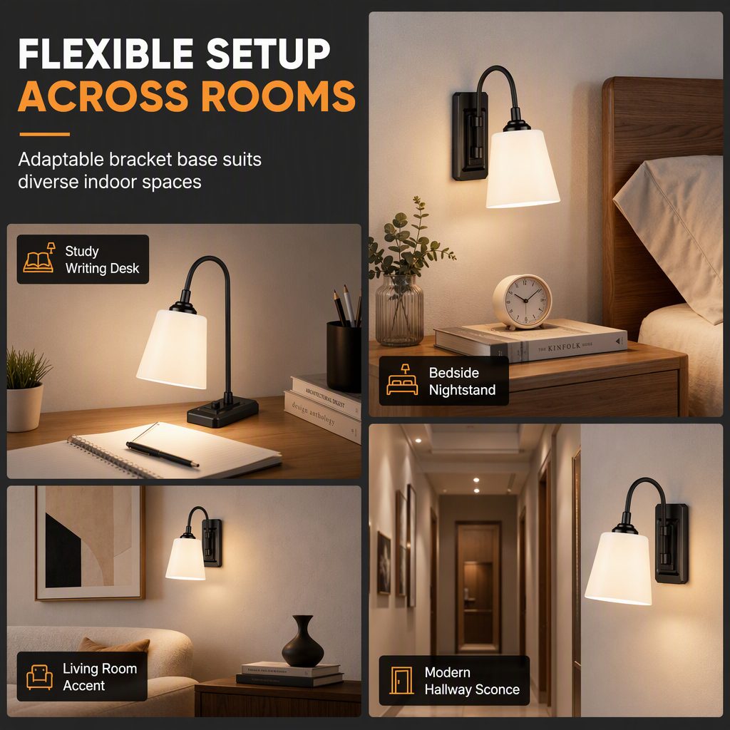 🏆 LIMITED-TIME 50% OFF! ✨Rechargeable LED Wall Sconce