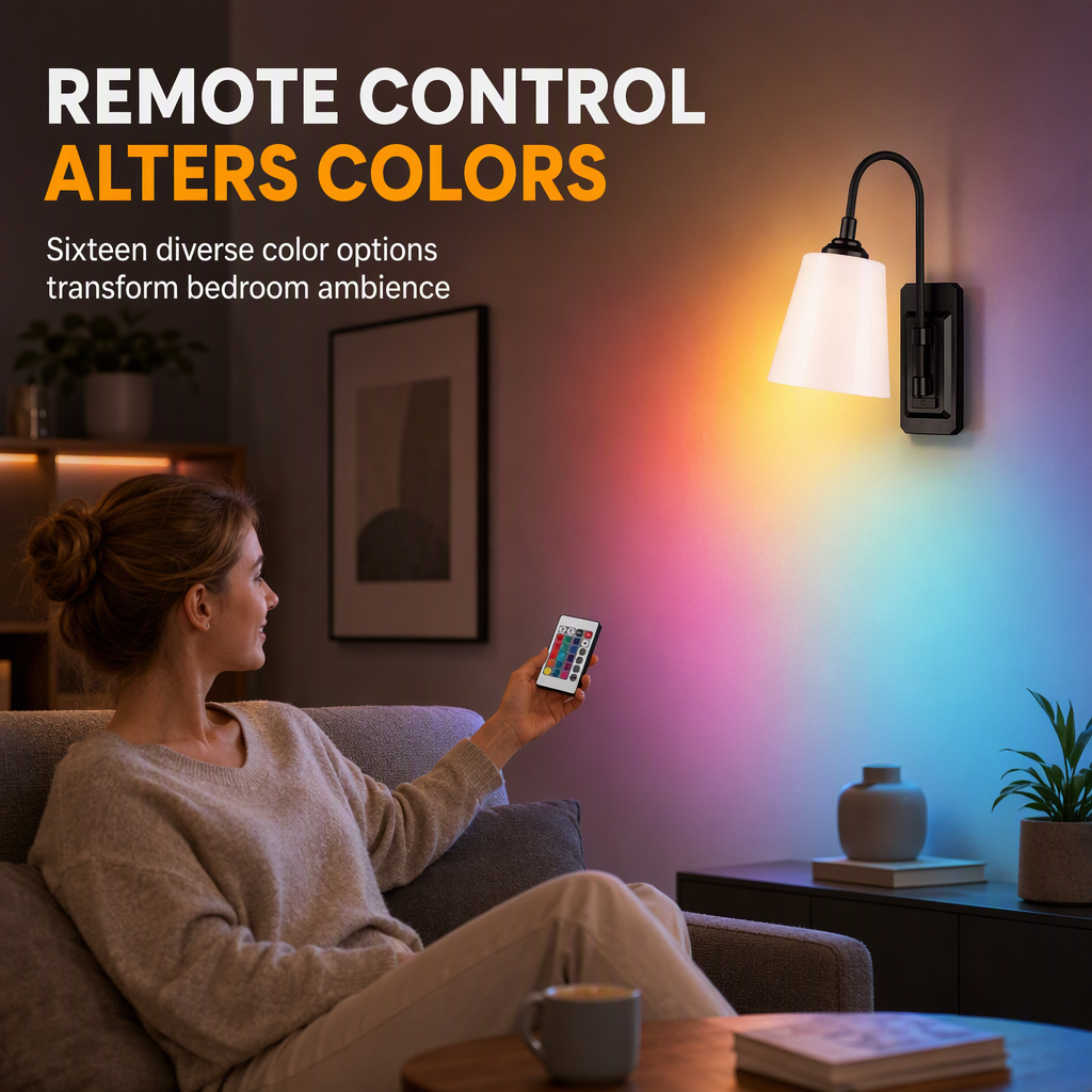 🏆 LIMITED-TIME 50% OFF! ✨Rechargeable LED Wall Sconce