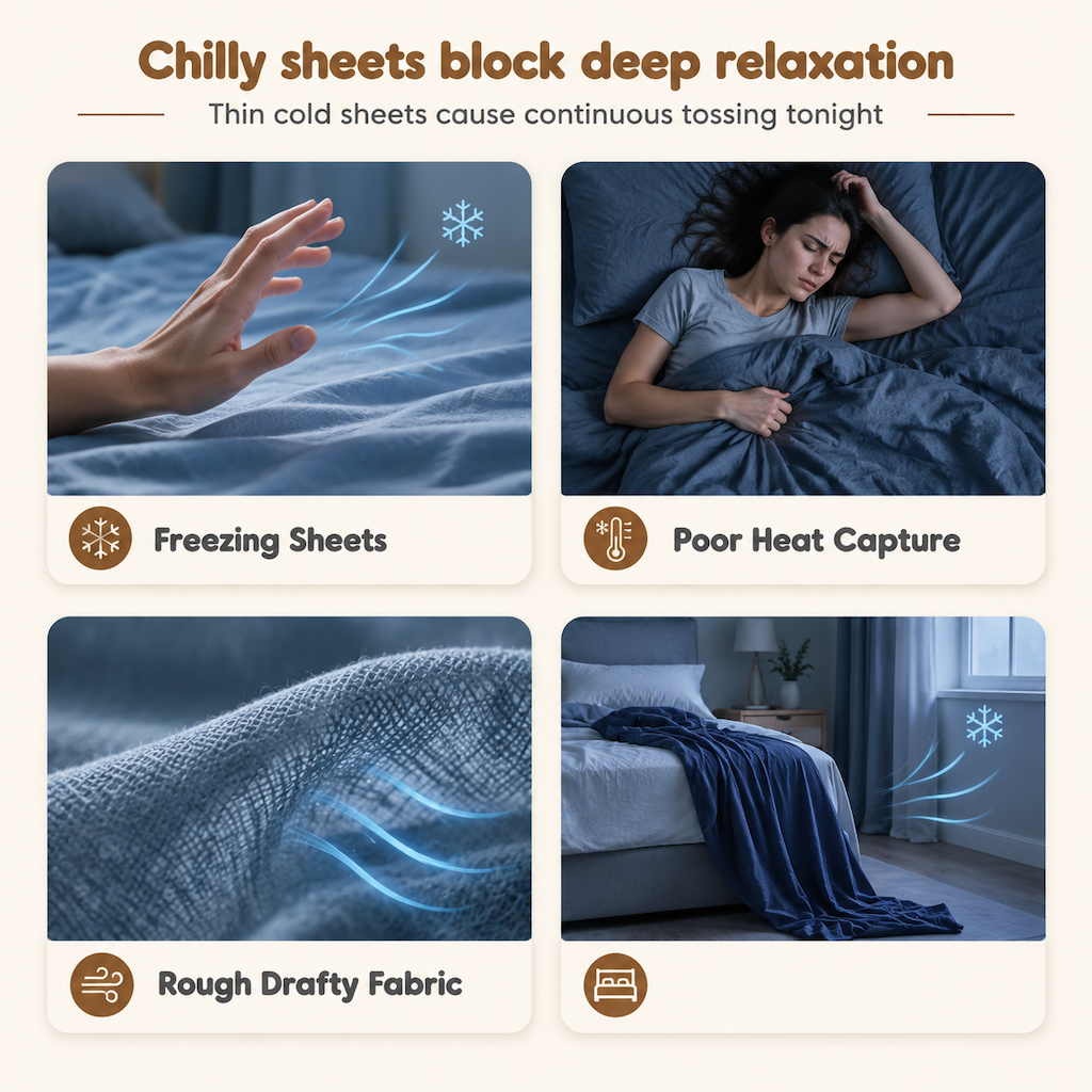Printed Thick Warm 3-Piece Bedding Set for Autumn and Winter