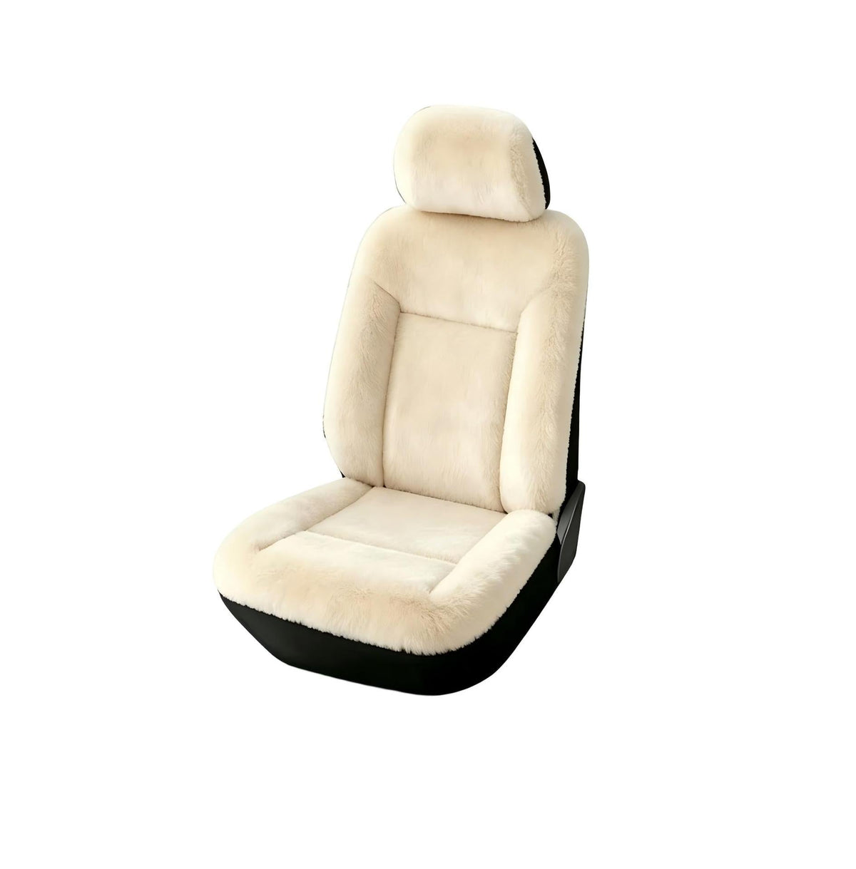 Universal Winter Warm Plush Car Seat Covers Solid Color Comfortable Car Seat Cushion Set