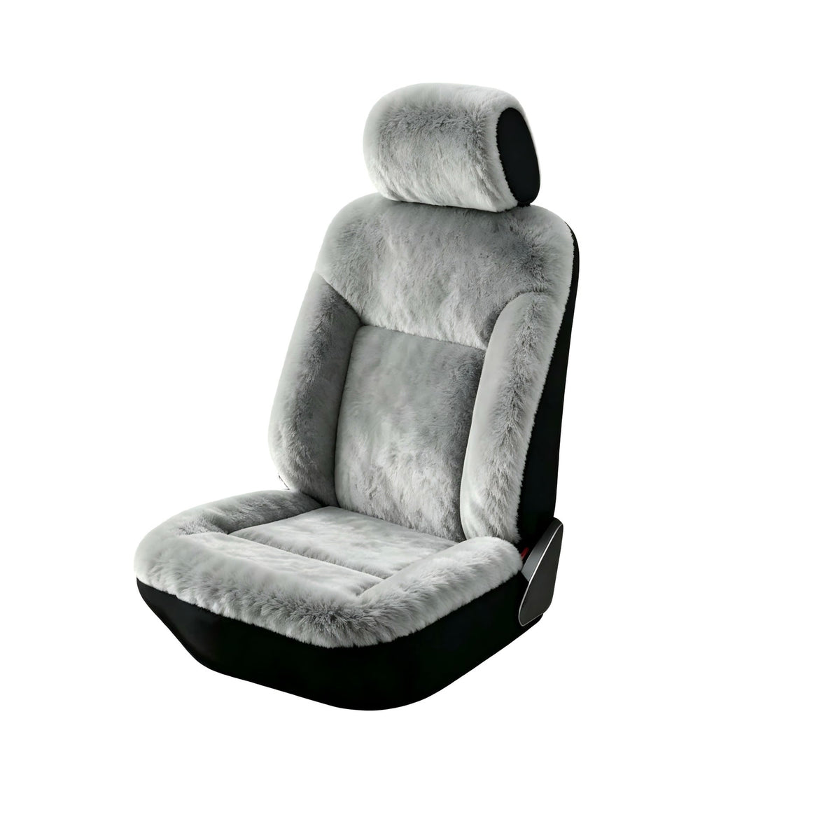 Universal Winter Warm Plush Car Seat Covers Solid Color Comfortable Car Seat Cushion Set