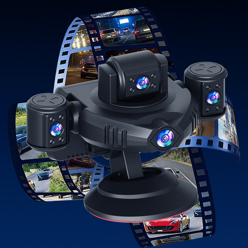 5-Lens 360 Degree Panoramic Dash Cam