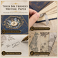 📢📢49% OFF !! ⏰Vintage European Style Hardcover Journal Notebook with Hollow Out Cover Gold Foil Accents and Color Illustrated Pages