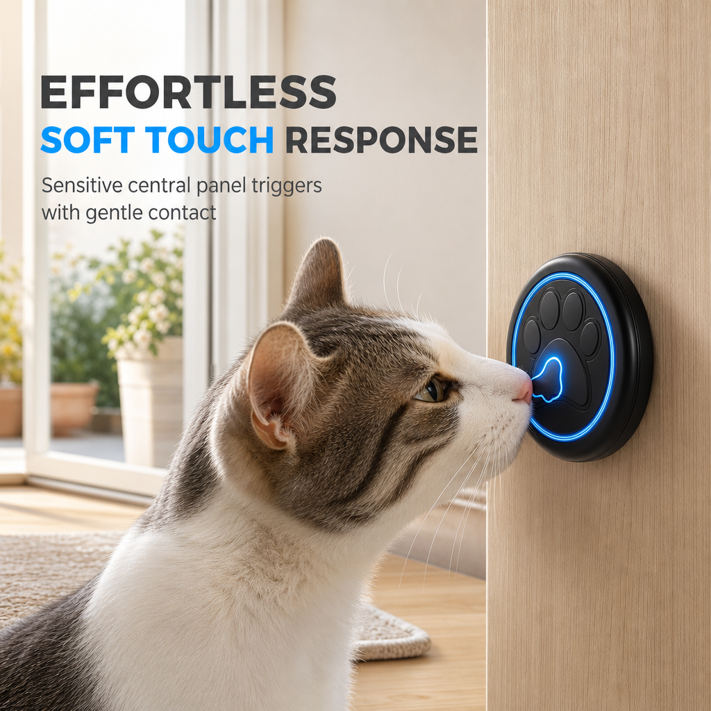 Wireless Touch Activated Pet Doorbell