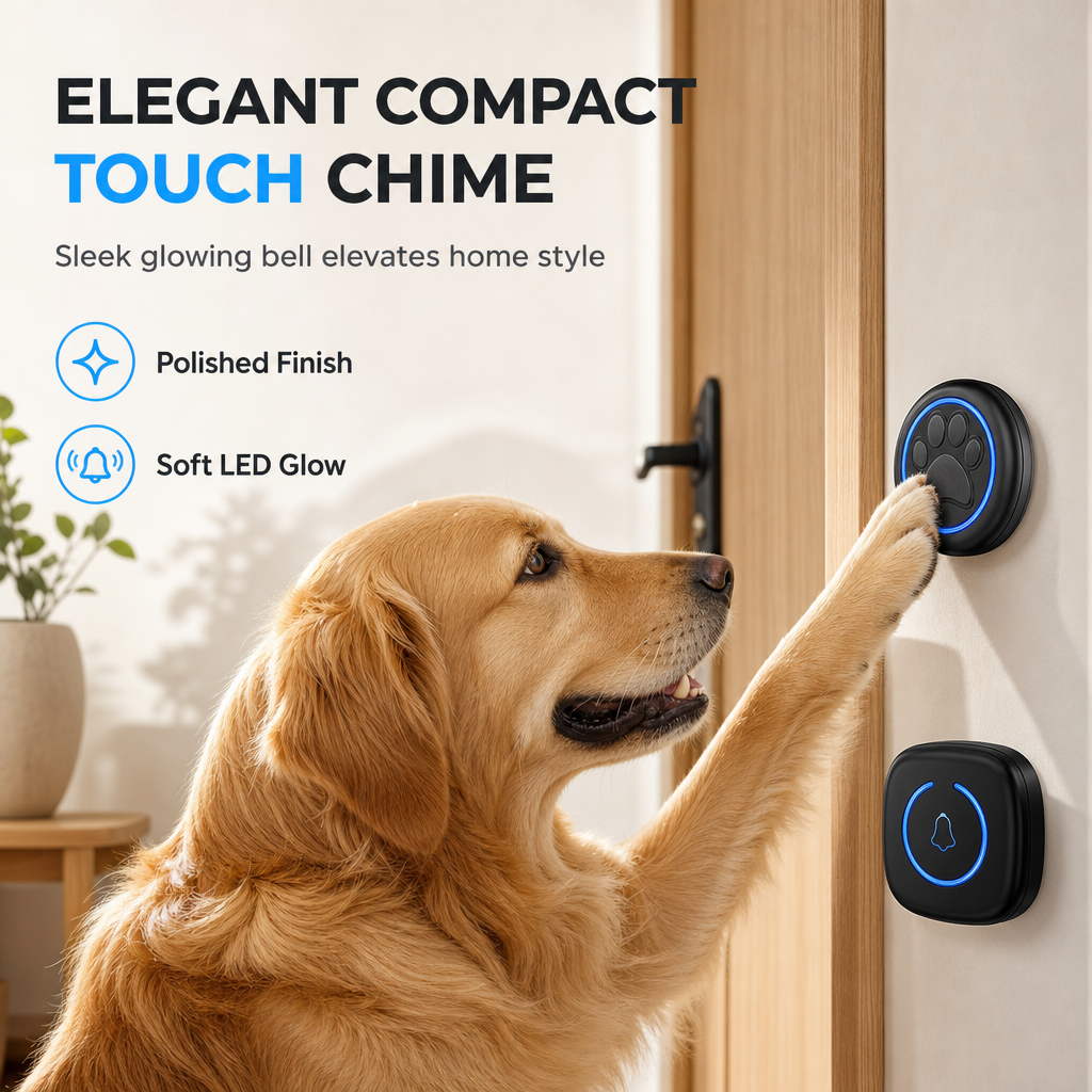Wireless Touch Activated Pet Doorbell