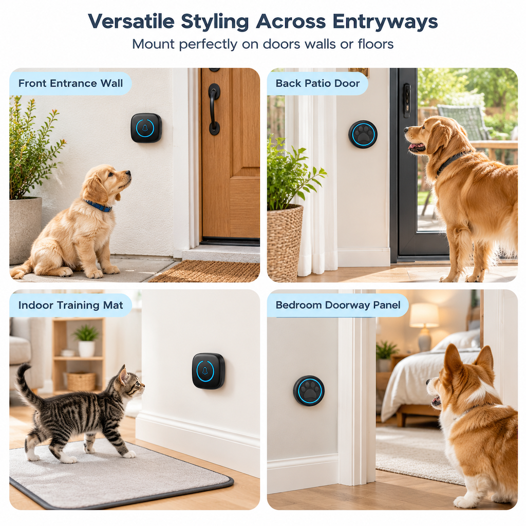 Wireless Touch Activated Pet Doorbell