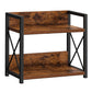 🧺 2-Tier Countertop Organiser: Wood & Iron, Space-Saving, Kitchen & Bathroom Storage