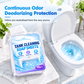 🚽🧼✨70 Pieces Toilet Water Tank Cleaning Tablets Slow Release Deep Descaling and Deodorizing Toilet Bowl Cleaner Sheets