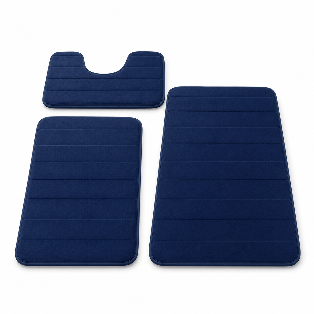 Quilted Bathroom Floor Mat