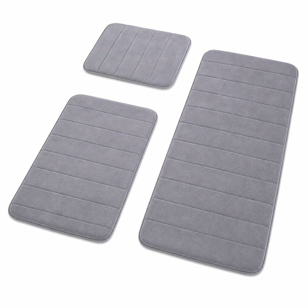 Quilted Bathroom Floor Mat