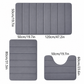 Quilted Bathroom Floor Mat