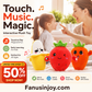 🍌Final Hours Flash Sale 50% OFF!!⚡🍓Give him a joyful childhood！🎶Fruit Sensor Beat Interactive Doll